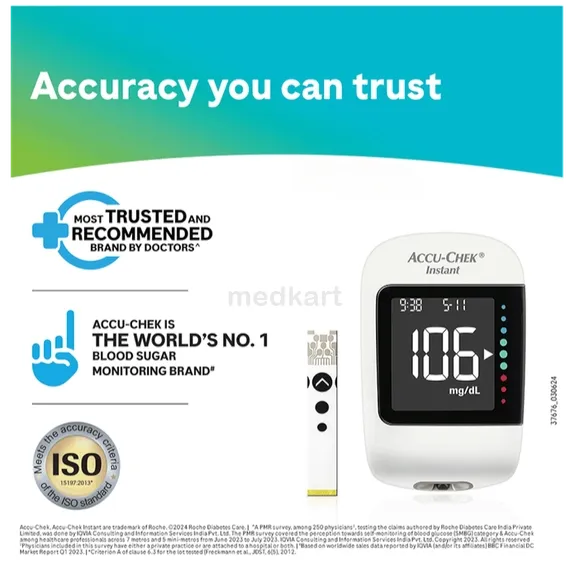 accuchek instant strip 50's